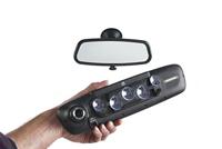 Nextbase Mirror - Full HD 1080p achteruitkijkspiegel dashcam bewakingscamera & spiegel autocamera met GPS, DVR, WiFi & uitgebreid nachtzicht - frontcamera voor bewaking (zwart) - thumbnail