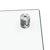 VidaXL Spatscherm keuken 70x40 cm gehard glas transparant - thumbnail