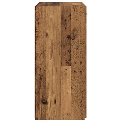 Opslagkast Oude Hout 80x42,5x93,5 cm Gefabriceerd Hout