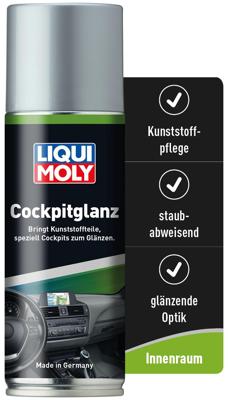 LIQUI MOLY cockpitpflege "cockpitglanz" cockpit gloss 200 ml can contents 200ml LIQUI MOLY cockpitpflege "cockpitglanz" cockpit gloss 200 ml can contents 200ml