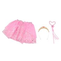 Prinses verkleed set, 3-delig - thumbnail