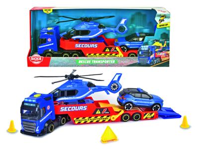 Vrachtwagen Dickie Toys Rescue Transporter