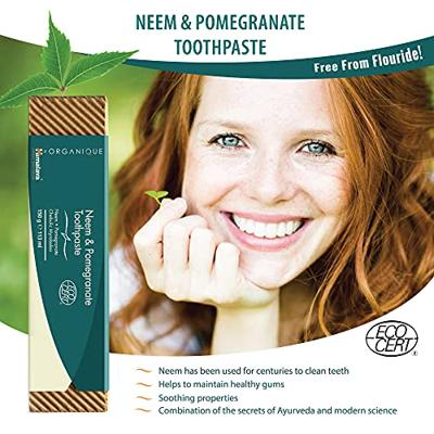 Himalaya Herbals Organique Neem & Pomegranate Tandpasta 150gr