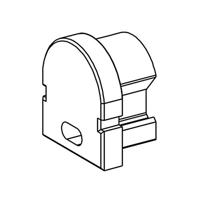 Deko Light 979661 Endkappe R-AU-01-05 Set 2 Stk, Grau Profieleindkap Kunststof 1 stuk(s) - thumbnail