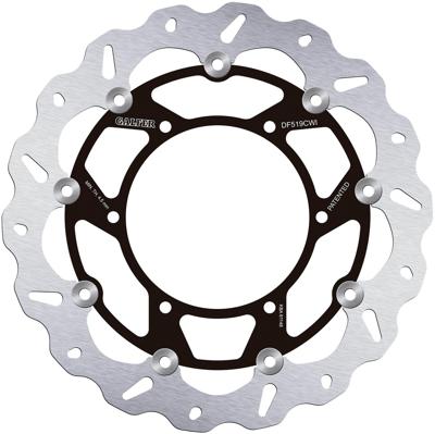 GALFER golf remschijf "df519 rotor brake rotors floating left