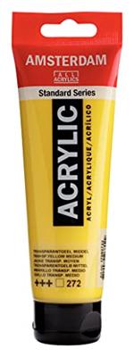 Royal Talens Amsterdam Acrylverf 120 ml - Transparantgeel Middel 272