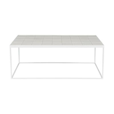 Zuiver Salontafel 'Glazed' Keramiek, 93 x 43cm, kleur Wit