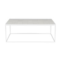Zuiver Salontafel 'Glazed' Keramiek, 93 x 43cm, kleur Wit - thumbnail