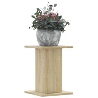 Plantenstandaards 2 st 30x30x40 cm bewerkt hout sonoma eiken - thumbnail
