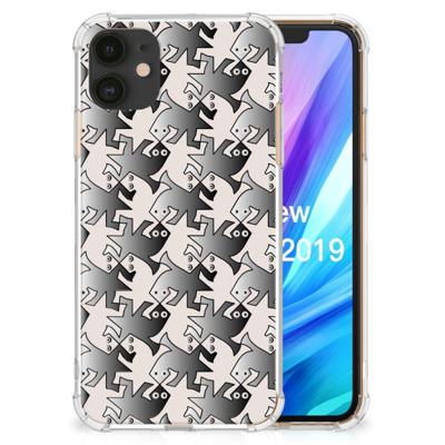 Apple iPhone 11 Case Anti-shock Salamander Grey Apple iPhone 11 Case Anti-shock Salamander Grey