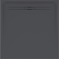 Douchevloer Sestra 80x80cm grafiet - thumbnail