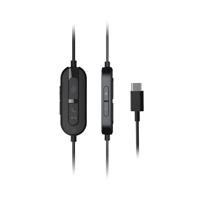 Creative Chat USB, On Ear headset Kabel Stereo Zwart Volumeregeling, Microfoon uitschakelbaar (mute) - thumbnail