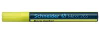 Schneider krijtmarker Maxx 265 geel - thumbnail