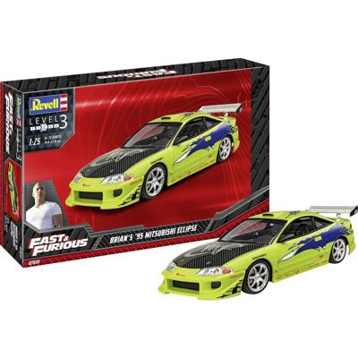 Revell RV 1:25 Fast & Furious Brians 1995 Mitsubishi Eclipse 1:25 Auto Revell RV 1:25 Fast & Furious Brians 1995 Mitsubishi Eclipse 1:25 Auto