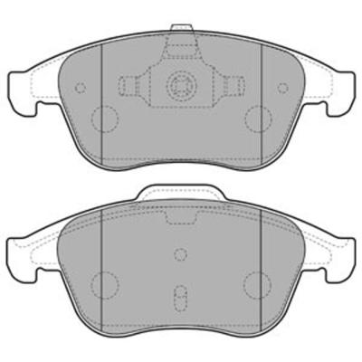 Remblokkenset, schijfrem LP2181 Remblokkenset, schijfrem LP2181