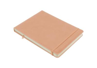 Kangaro Schetsboek - Landscape Oud Roze - Hardcover - 80 vellen - 140g - Roomwit Papier met Elastiek en Lint