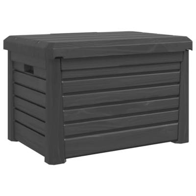 Kussenbox 73x50,5x46,5 cm polypropeen antracietkleurig Kussenbox 73x50,5x46,5 cm polypropeen antracietkleurig