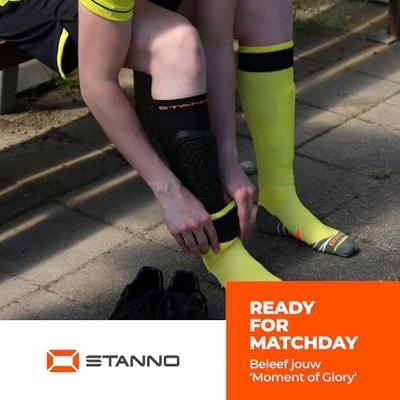 Stanno 482121 Liga IV Shin Guards - Black - S