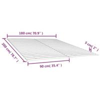 Lattenbodems 2 st met 48 latten 90x200 cm - thumbnail