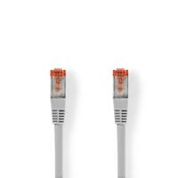 CAT6 S/FTP-Netwerkkabel | RJ45 (8P8C) Male - RJ45 (8P8C) Male | 10 m | Grijs - thumbnail
