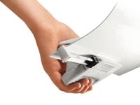 Leitz perforator 5038 lichtgrijs - thumbnail