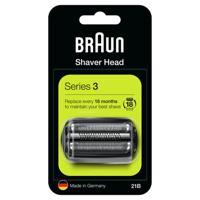 Braun cassette zwart series 3 Scheerhoofden Zilver - thumbnail