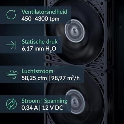 ARCTIC P9 Max Computer behuizing Ventilator 9,2 cm Zwart 1 stuk(s) ARCTIC P9 Max Computer behuizing Ventilator 9,2 cm Zwart 1 stuk(s)