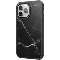 Black Rock Robust Marble Cover Voor Apple IPhone 13 Pro Zwart - thumbnail