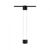 Paulmann Pendel Aldan 230V-railsysteem lamp URail LED Chroom (mat), Zwart - thumbnail