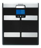 Brabantia 481949 Elektronische weegschaal Vierkant Zwart, Roestvrijstaal - thumbnail