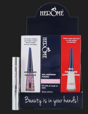 Herome Nail hardeners & wonderpen display 1 Display