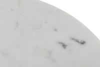 Bijzettafel DKD Home Decor Zwart Wit Metaal Marmer 40 x 40 x 50 cm - thumbnail