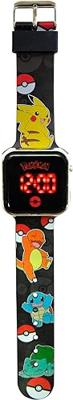 LED Horloge - KIDS LICENSING - POK4322 - Rood - Quartz - LED Display