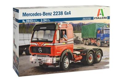 Italeri 1/24 Mercedes-Benz 2238 6x4 Italeri 1/24 Mercedes-Benz 2238 6x4