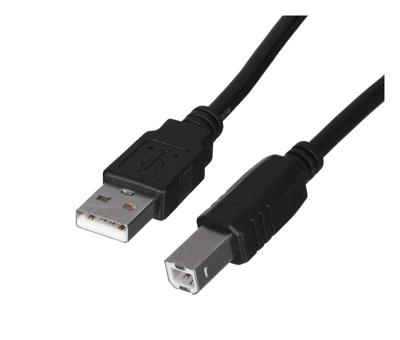 lanberg CA-USBA-10CC-0018-BK USB 2.0 A-stekker naar USB 2.0 B-stekker kabel, 1,8 m zwart