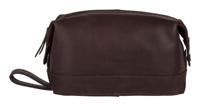 Burkely Vintage Toiletry Bag-Dark Brown - thumbnail