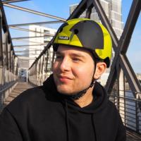 Melon Fietshelm urban active groen/zwart mt 46 - 52 cm - thumbnail