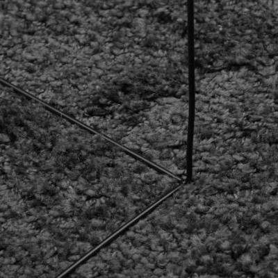 VidaXL Vloerkleed pamplona shaggy hoogpolig modern 80x250 cm antraciet - thumbnail