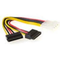 ACT Molex 4-pin naar 2x SATA Splitter M/F - thumbnail