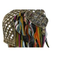 Decoratieve figuren Home ESPRIT Multicolour Hars Olifant 31 x 14 x 22 cm - thumbnail