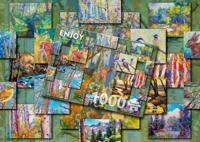 Woodland Collage Puzzel 1000 Stukjes - thumbnail