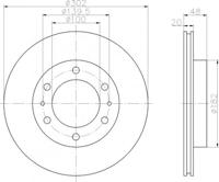 Remschijf 92080400 - thumbnail