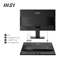 MSI Pro MP2412 computer monitor 60,5 cm (23.8") 1920 x 1080 Pixels Full HD LCD Zwart - thumbnail