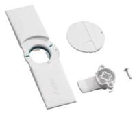 Hager FZ598N Hager FZ598N deurbordje met klapgreep voor IP44 univers kast Naambordje Kunststof Meerdere kleuren 1 stuk(s) - thumbnail