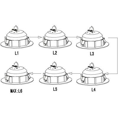 Eglo Ledspot Pineda 1x12w - 3000K - 10,2cm wit 95887