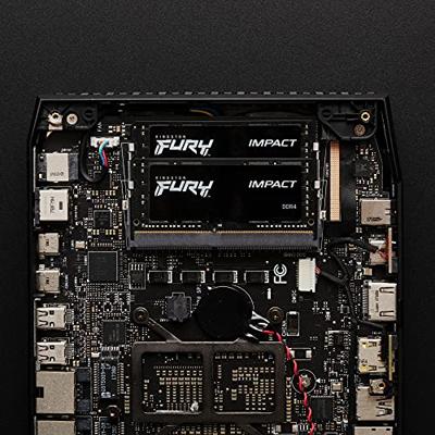Kingston FURY Impact Werkgeheugenset voor laptop DDR4 16 GB 2 x 8 GB Non-ECC 3200 MHz 260-pins SO-DIMM CL20 KF432S20IBK2/16 - thumbnail