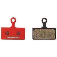 Massi Shimano M-985/7000/8000/9000 Schijfremblokken - Rood - thumbnail