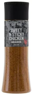 Not Just BBQ Sweet 'n sticky chicken shaker 275g Not Just BBQ Sweet 'n sticky chicken shaker 275g