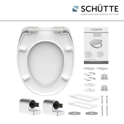Schutte Duroplast WC-bril SAILING met soft-close
 82148