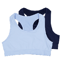 Croptop - Blauw - thumbnail